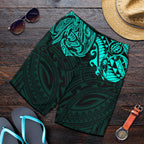 new-zealand-all-over-print-mens-shorts-maori-polynesian-tattoo-turquoise
