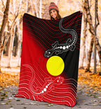 aboriginal-premium-blanket-two-indigenous-lizard