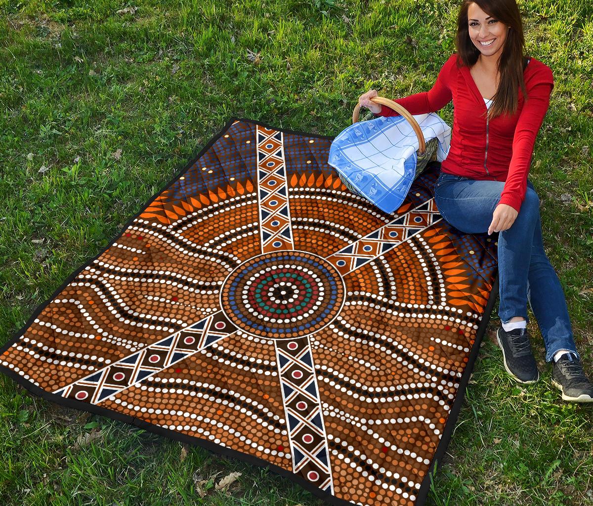 premium-quilts-aboriginal-dot-painting-quilts-ver01