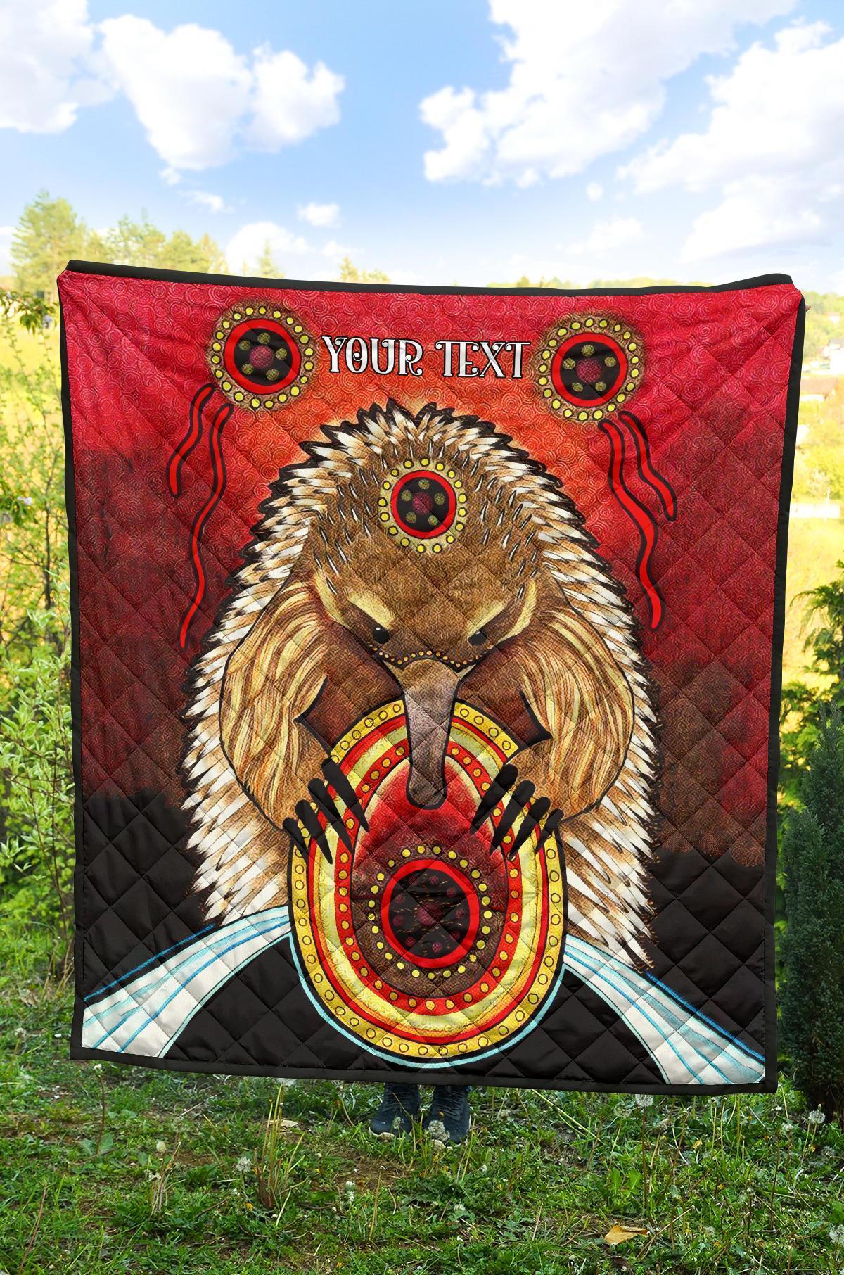 custom-premium-quilt-australian-echidna