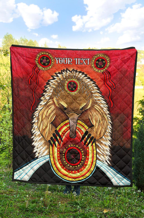 custom-premium-quilt-australian-echidna