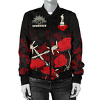 anzac-womens-bomber-jacket-anzac-with-remembrance-poppy-flower-ver2