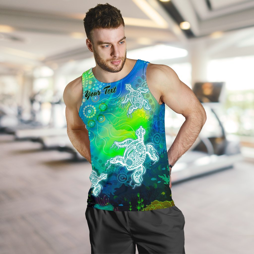 custom-text-aboriginal-mens-tank-top-indigenous-turtle-ocean-dot-painting-art