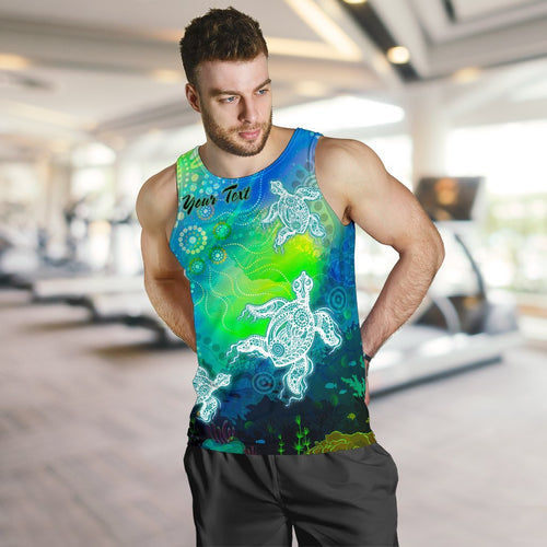 custom-text-aboriginal-mens-tank-top-indigenous-turtle-ocean-dot-painting-art