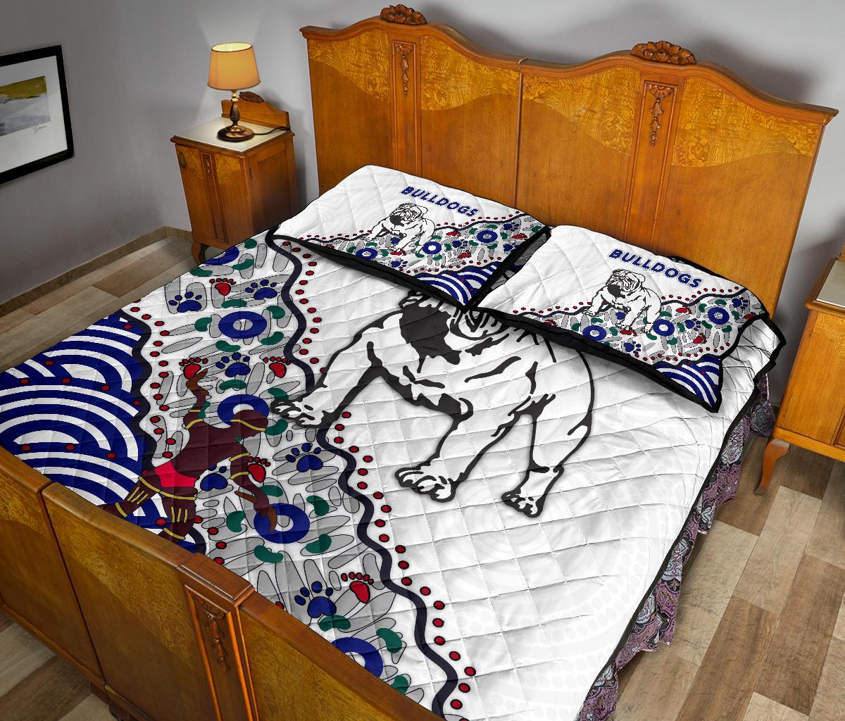bulldogs-quilt-bed-set-indigenous