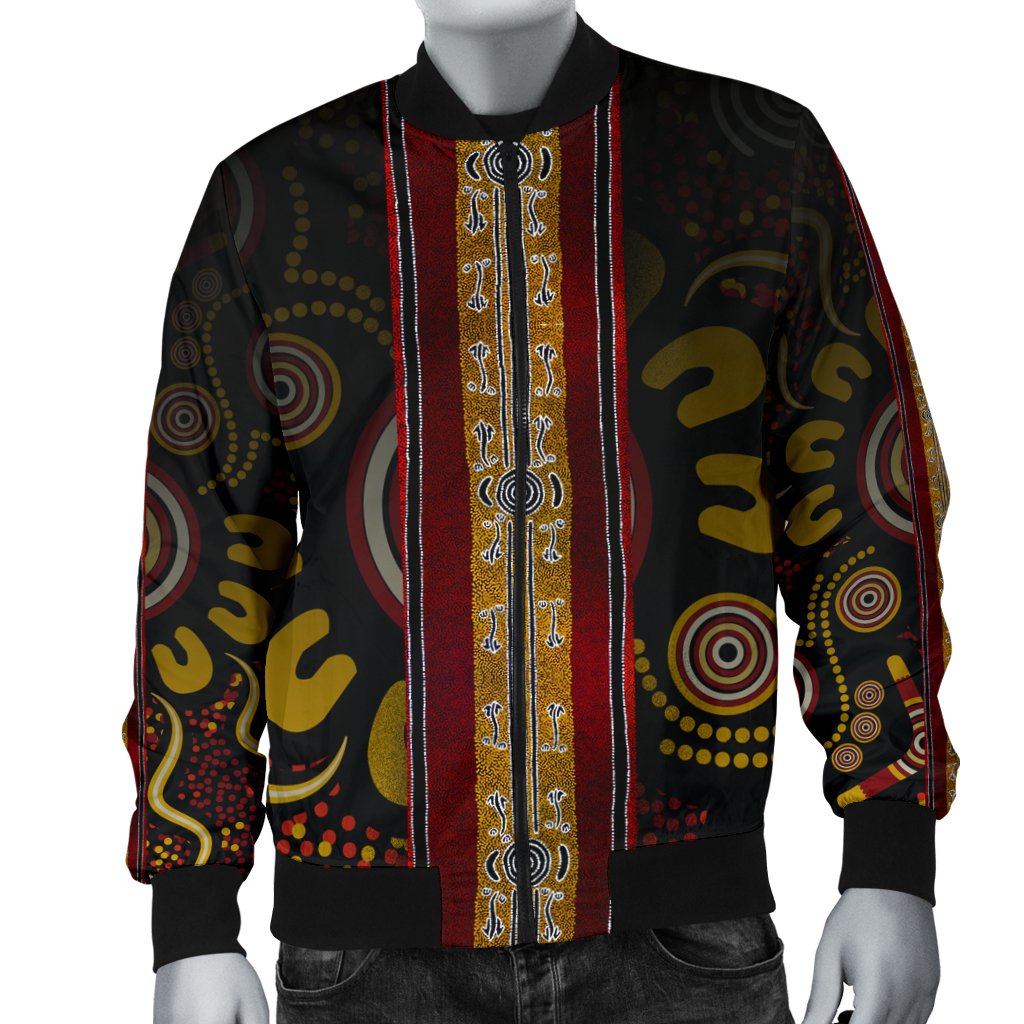 men-bomber-jacket-aboriginal-dot-panting-art-stripe-lines