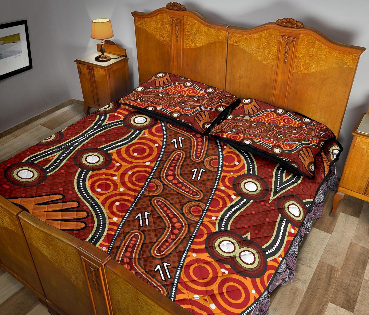 aboriginal-quilt-bed-set-indegenous-dot-painting-art-2
