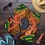 1st-australia-men-shorts-aboriginal-two-lizards-dot-painting-circle