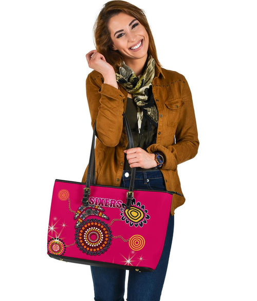 sydney-large-leather-tote-sixers-indigenous-magenta