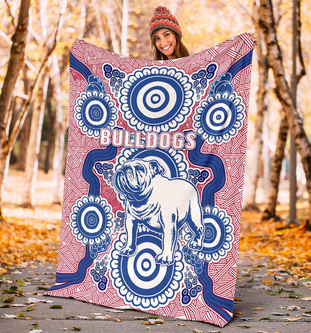 western-premium-blanket-bulldogs-simple-indigenous