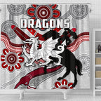 dragons-shower-curtain-st-george-indigenous-white