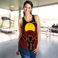 Aboriginal Personalised Women's Racerback Tank   - The Sun Always Shines - Vibe Hoodie