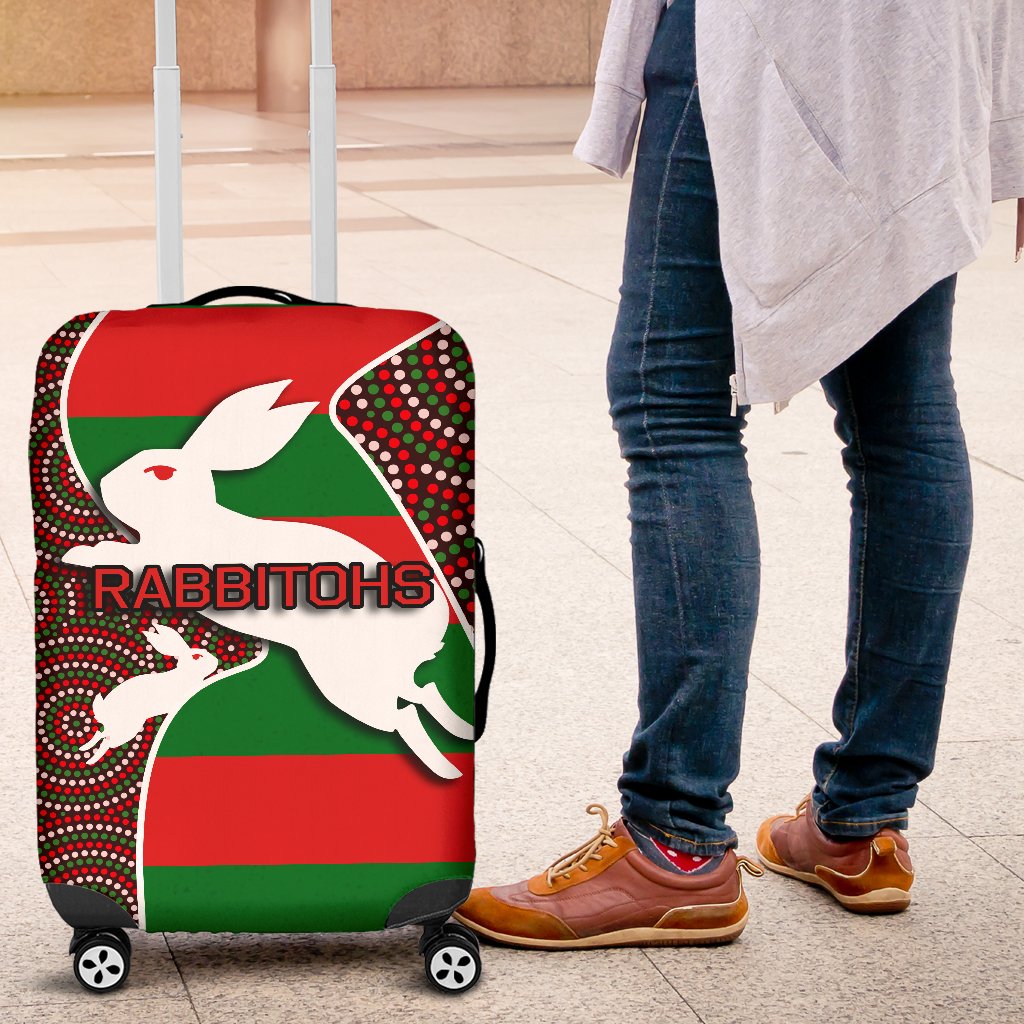 rabbitohs-luggage-covers