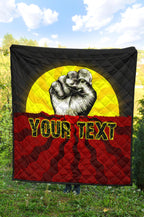 custom-aboriginal-premium-quilt-black-lives-matter-sun-dot-painting