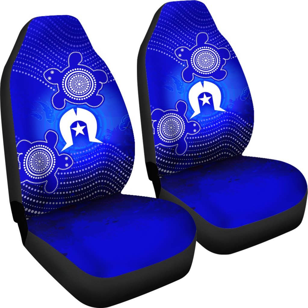 torres-strait-islanders-car-seat-covers-torres-symbol-with-turtle