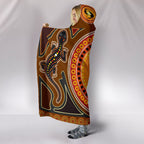 aboriginal-hooded-balnket-lizard-kangaroo-dot-pattern