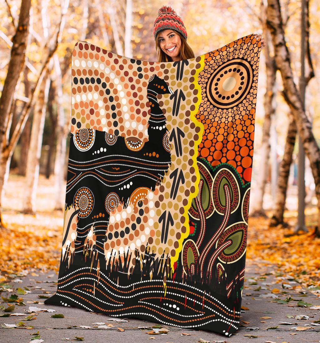 premium-blanket-australian-aboriginal-sun-and-emu