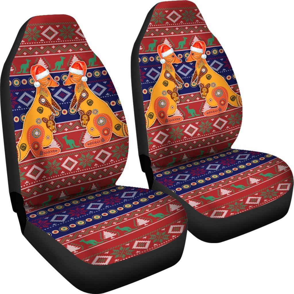 christmas-car-seat-cover-mother-kangaroo-in-christmas