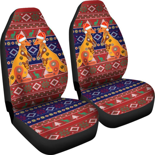 christmas-car-seat-cover-mother-kangaroo-in-christmas
