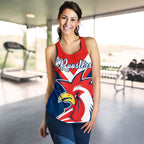 Australia Roosters Women Racerback Tank Rugby - Vibe Hoodie