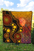 aboriginal-premium-quilt-australia-indigenous-flag-circle-dot-painting-art-golden