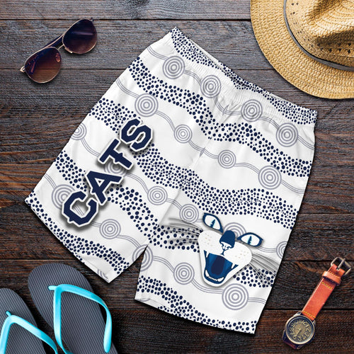 geelong-men-shorts-cats-indigenous-white