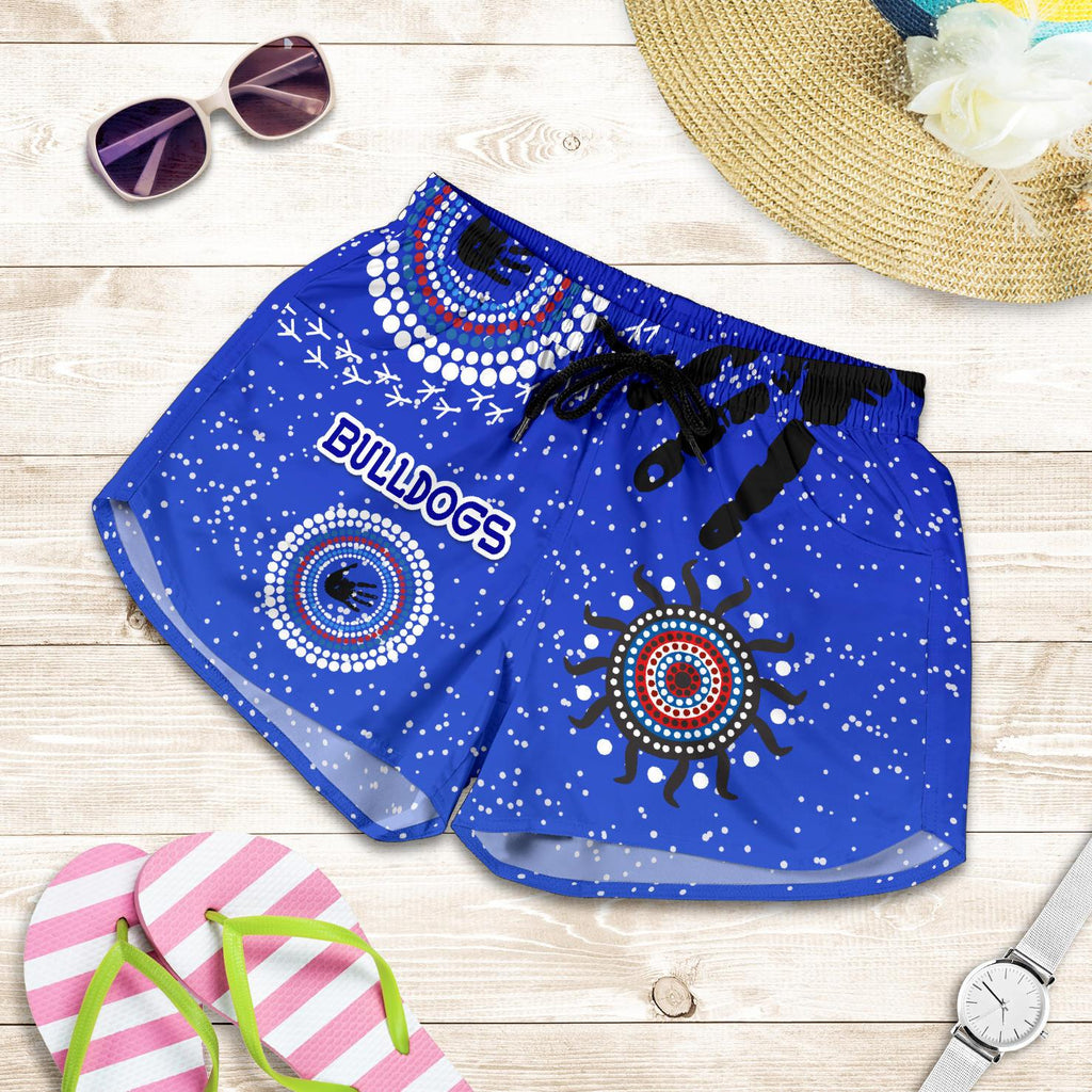 Bulldogs Women Shorts Indigenous Country Style - Vibe Hoodie