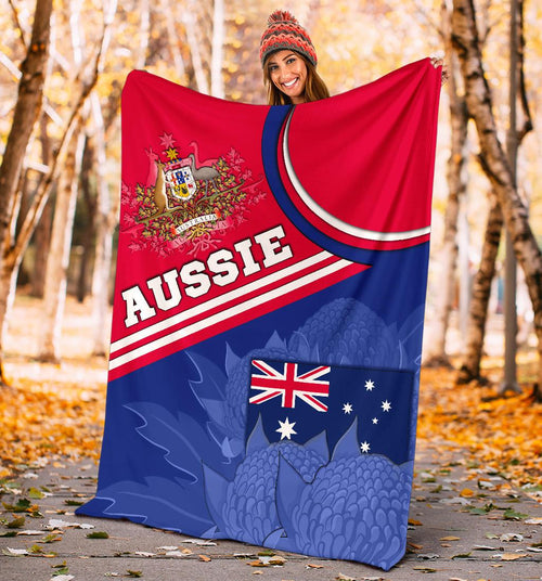 premium-blanket-aus-flag-and-coat-of-arms-blanket-waratah-flowers
