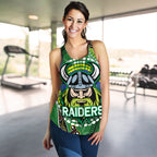 Raiders Women Racerback Tank Aboriginal - Vibe Hoodie