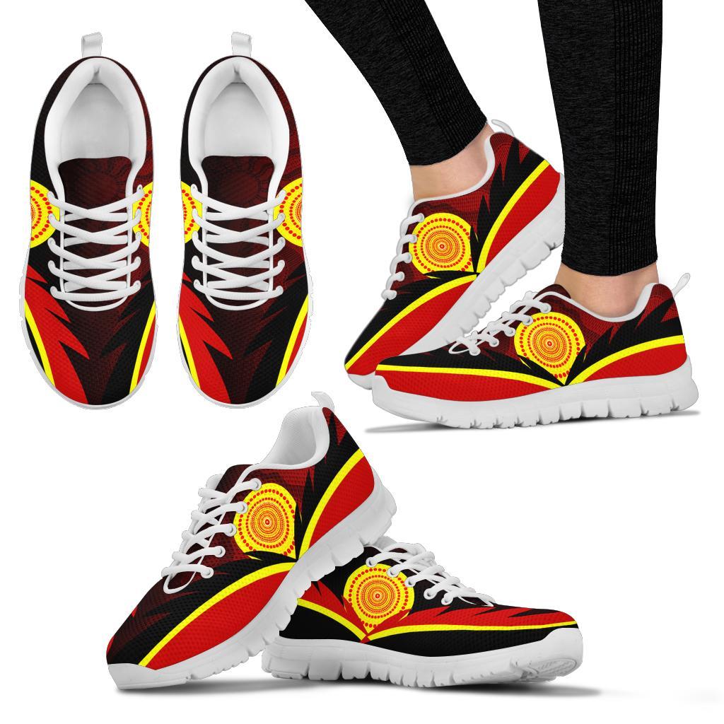 aboriginal-sneakers-indigenous-flag-with-footprint-hand-art
