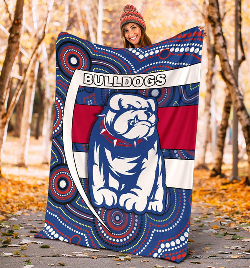 western-football-bulldogs-premium-blanket-redamancy-indigenous-australian