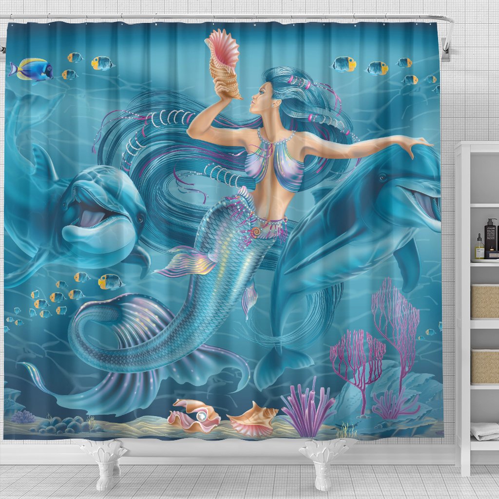 shower-curtain-australia-beautiful-mermaid-with-dolphin