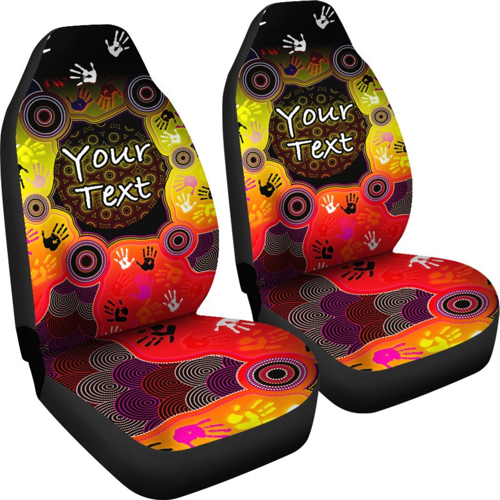 custom-aboriginal-car-seat-covers-indigenous-circle-dot-painting-hand-art
