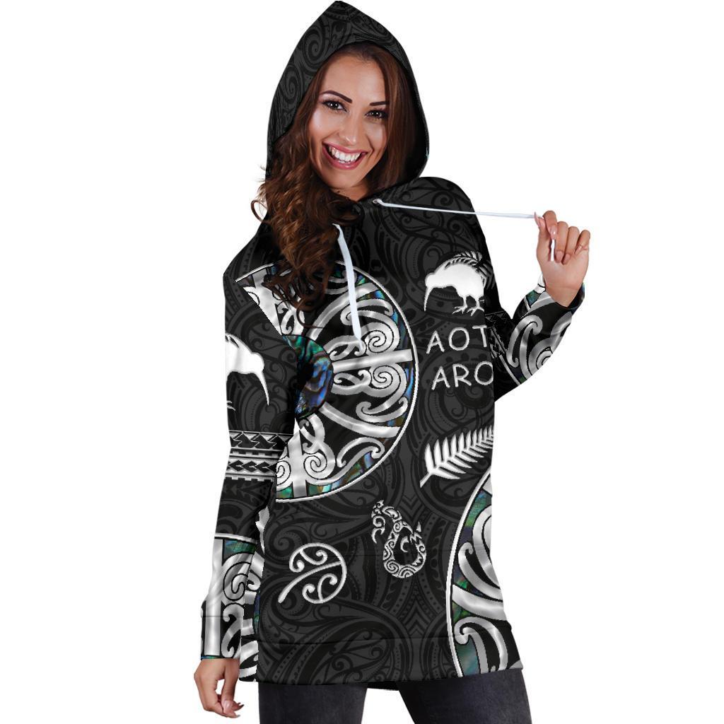 new-zealand-aotearoa-women-hoodie-dress-maori-mangopare-paua-shell
