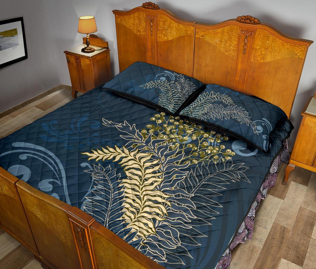 new-zealand-silver-fern-quilt-bed-set-navy