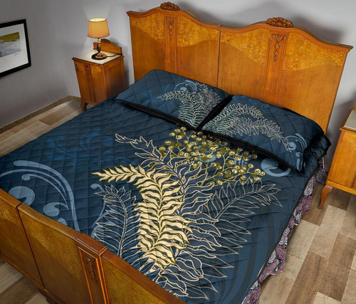 new-zealand-silver-fern-quilt-bed-set-navy