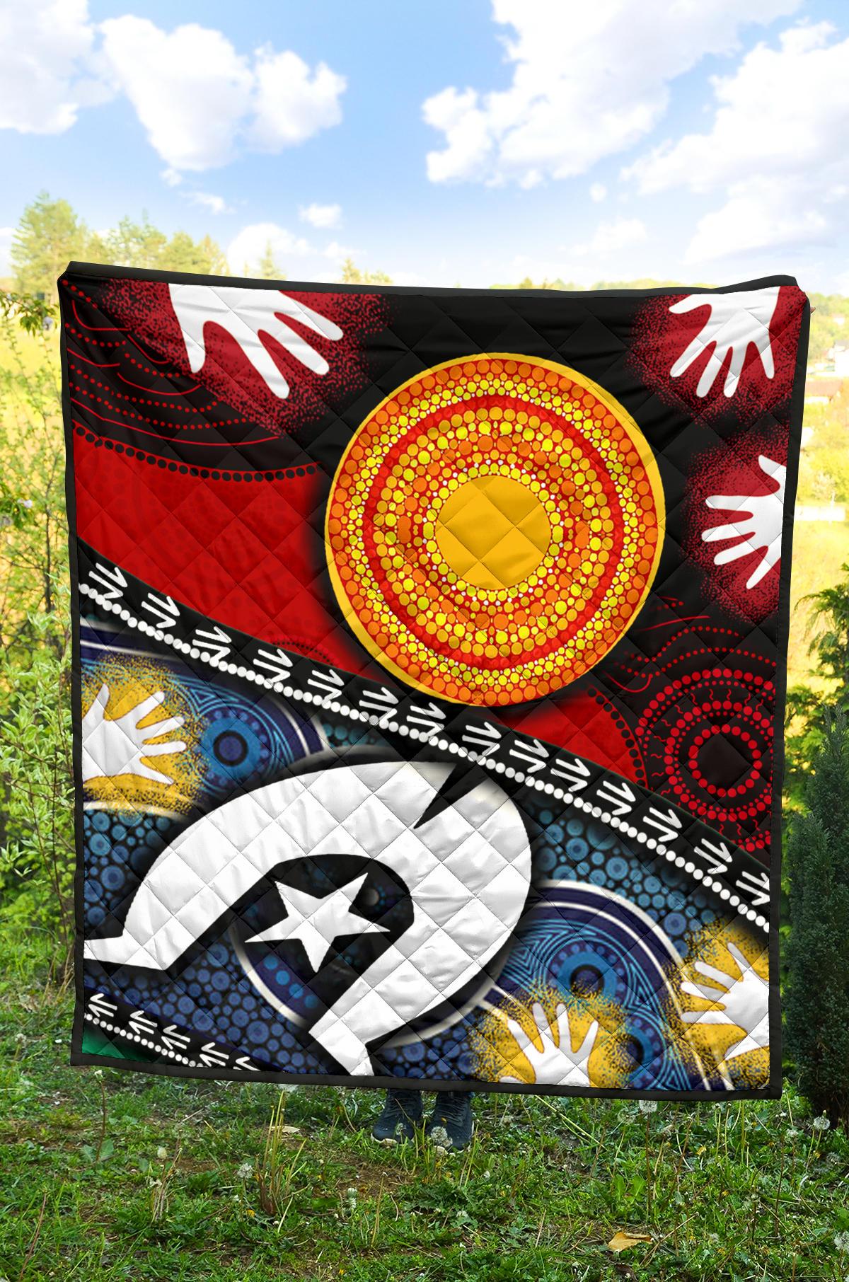 1saustralia-premium-quilt-australian-naidoc-aboriginal-and-torres-strait-island-flags
