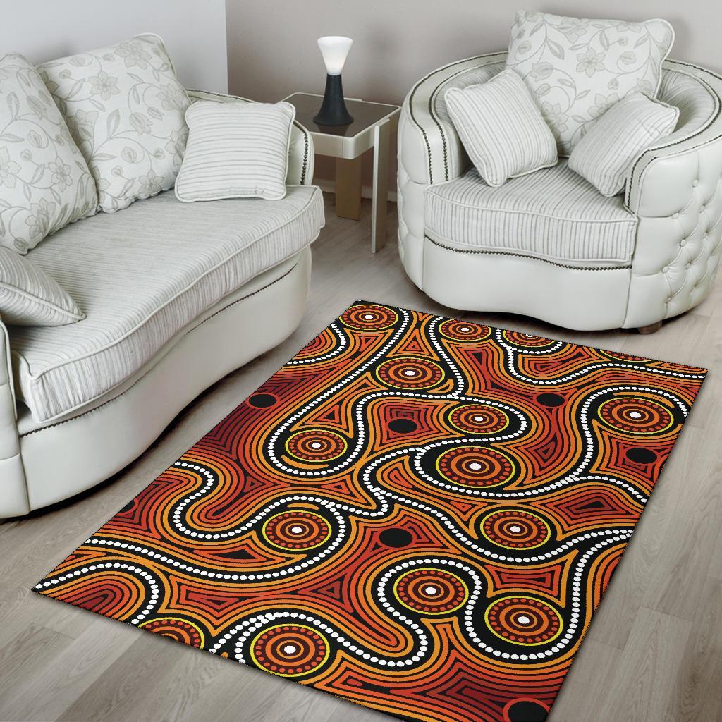 aboriginal-area-rug-indigenous-circle-dot-painting-ver01