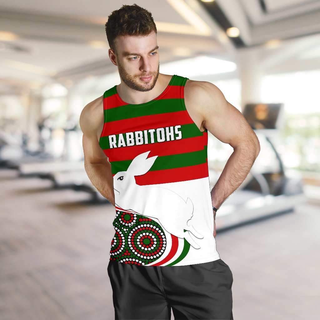 rabbitohs-indigenous-rugby-mens-tank-top-rabbit-jumping