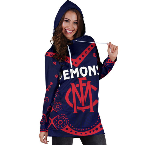 melbourne-demons-indigenous-women-hoodie-dress-football