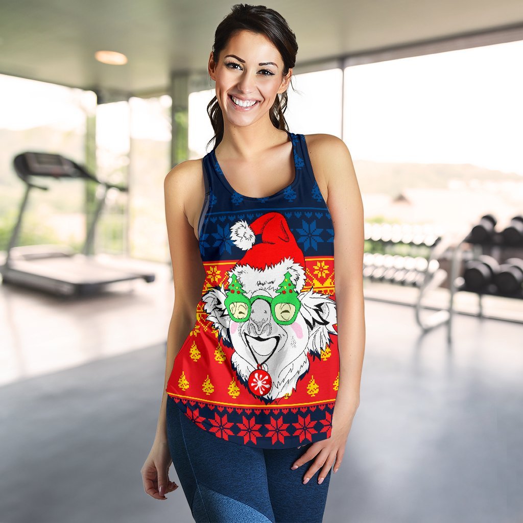Christmas Women's Racerback Tank - Bye Bye 2020 - Vibe Hoodie