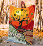 premium-blanket-australian-aboriginal-tree