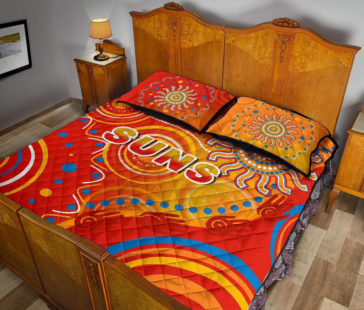 suns-quilt-bed-set-sun-indigenous-gold-coast