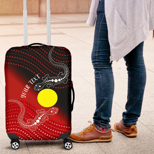 customaboriginal-luggage-covers-two-indigenous-lizard