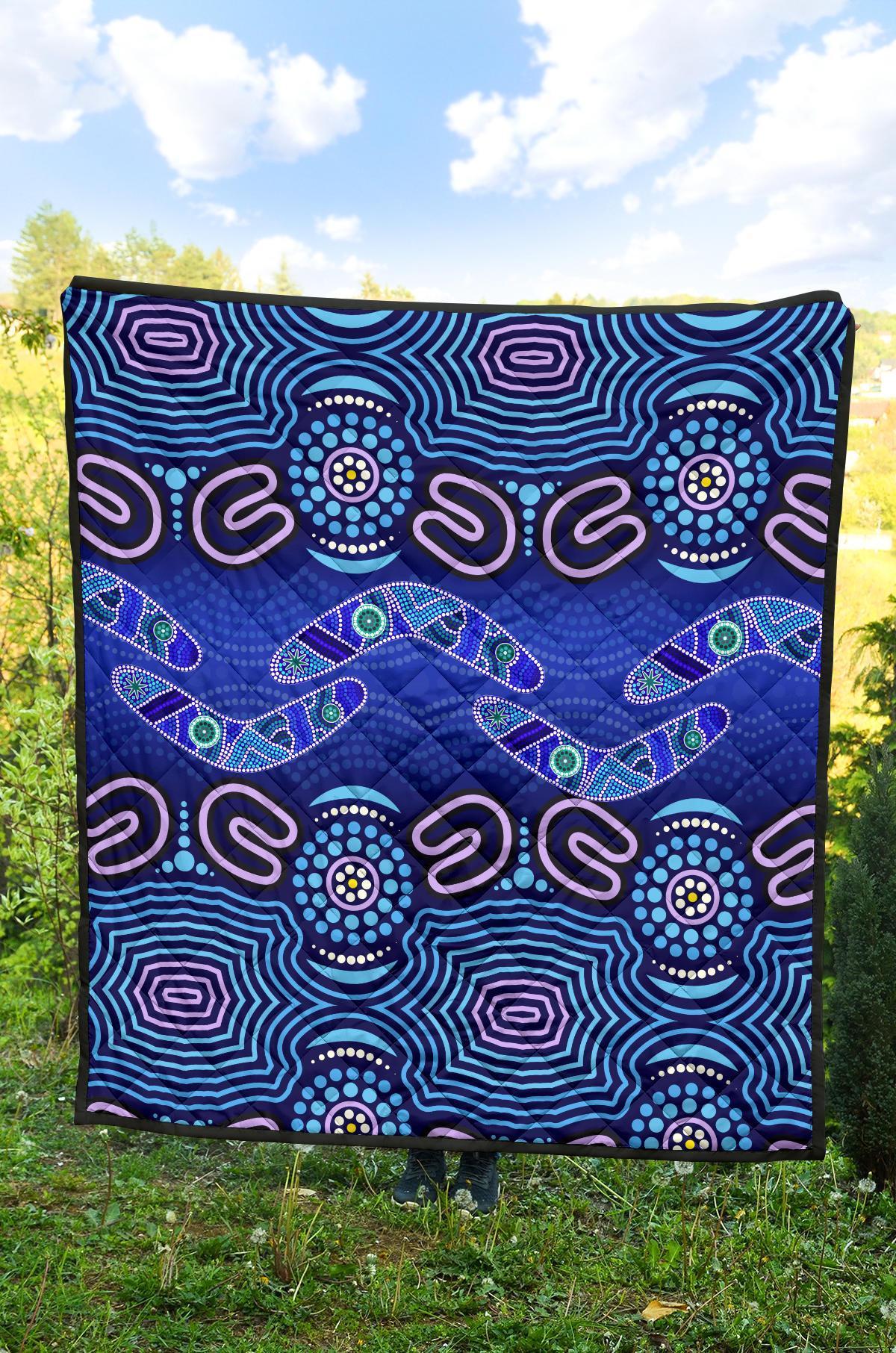 aboriginal-premium-quilt-boomerangs-and-dot-painting-art-ver02