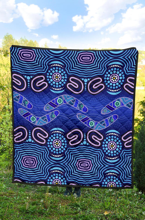 aboriginal-premium-quilt-boomerangs-and-dot-painting-art-ver02