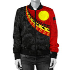 aboriginal-womens-bomber-jacket-indigenous-flag-circle-dot-painting