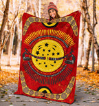 premium-blanket-lizard-and-boomerang-pattern