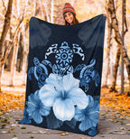 turtle-and-hibiscus-premium-blanket