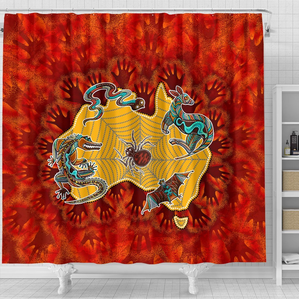 aboriginal-shower-curtain-australia-map-hand-patterns-spider-web